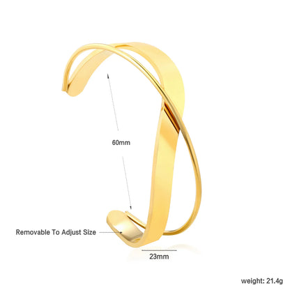 ✨ 18K Gold PVD & Silver Tone Bangle Bracelet Wholesale (MOQ 12+) | Stainless Steel 🌍 | Hypoallergenic Cuff & Chain Bangles
