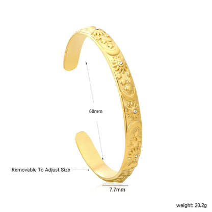 ✨ 18K Gold PVD & Silver Tone Bangle Bracelet Wholesale (MOQ 12+) | Stainless Steel 🌍 | Hypoallergenic Cuff & Chain Bangles