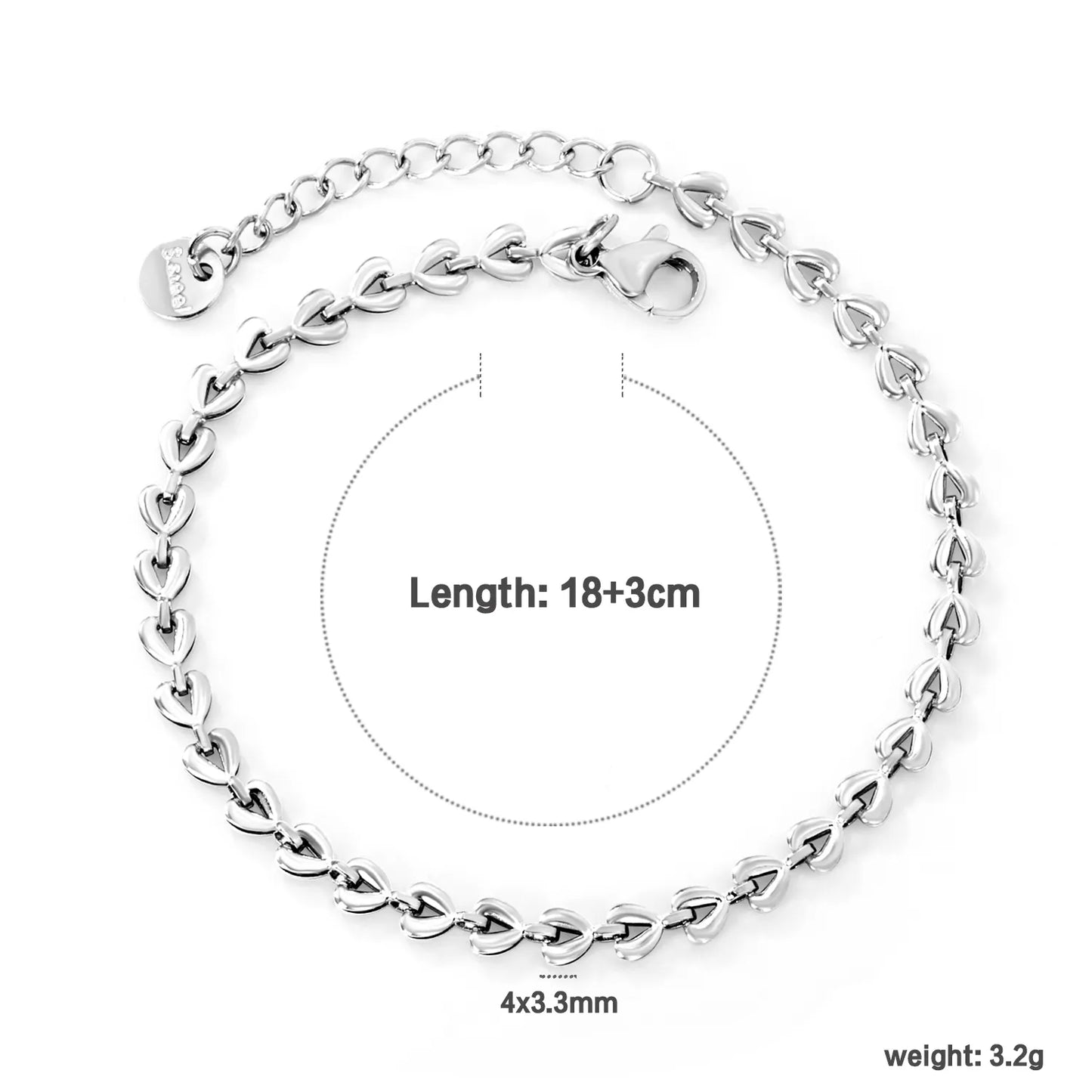 ✨ 18K Gold Plated Multiple sizes Bracelet Wholesale (MOQ 12+) | Stainless Steel Hypoallergenic 🌍 | Dainty Chain & Charm Bracelets