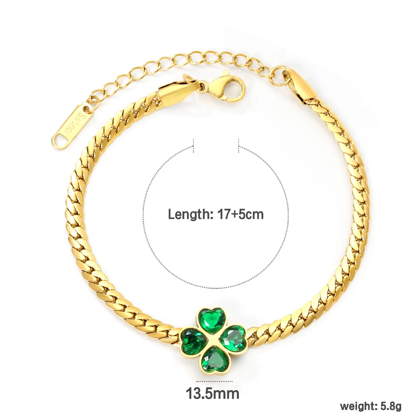 ✨ 18K Gold Plated Zircon/Pearls  Bracelet Wholesale (MOQ 12+) | Stainless Steel Hypoallergenic 🌍 | Dainty Chain & Charm Bracelets