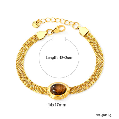 ✨ 18K Gold Plated 18+3cm  Bracelet Wholesale (MOQ 12+) | Stainless Steel Hypoallergenic 🌍 | Dainty Chain & Charm Bracelets