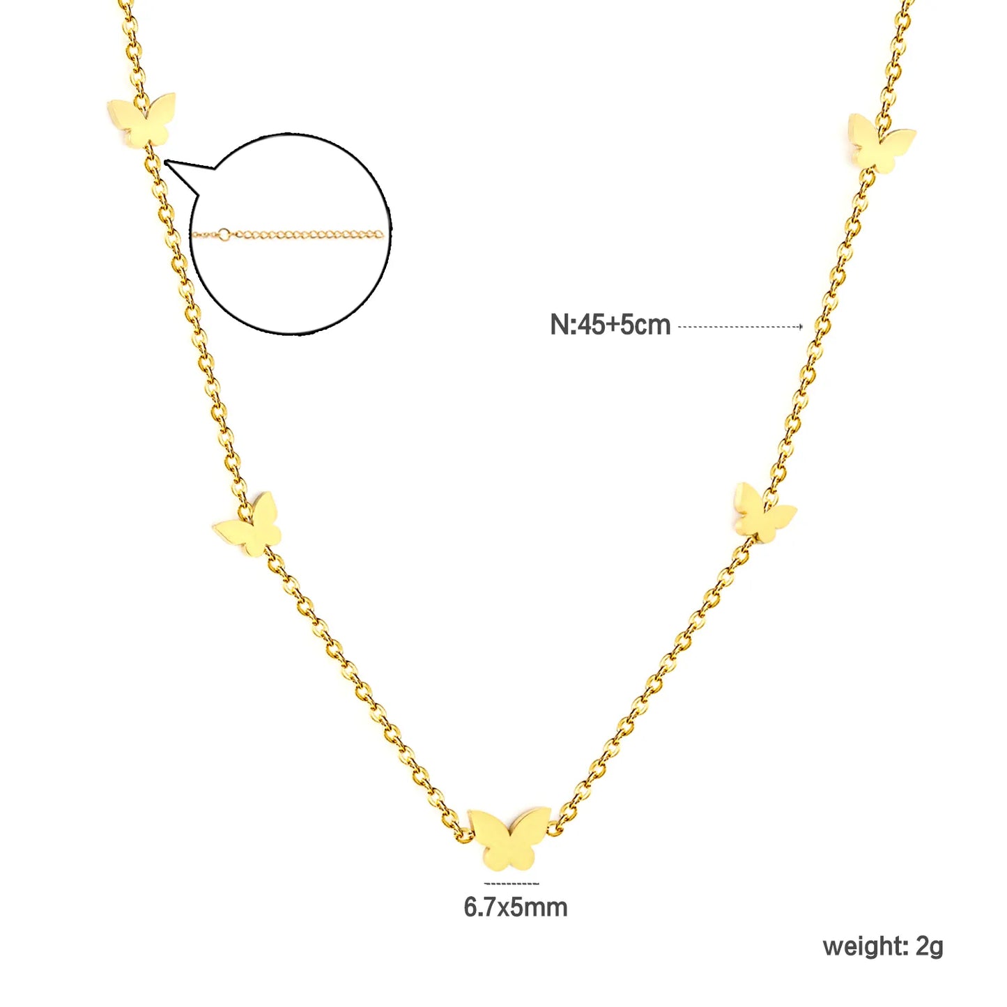 ✨ 18k gold plated 45/40+5cm Stainless Steel Chain Necklace Wholesale (MOQ 12+) | Durable Jewelry Chains 🌍 | Box/Cable/Rope/Franco Links