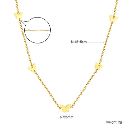 ✨ 18k gold plated 45/40+5cm Stainless Steel Chain Necklace Wholesale (MOQ 12+) | Durable Jewelry Chains 🌍 | Box/Cable/Rope/Franco Links