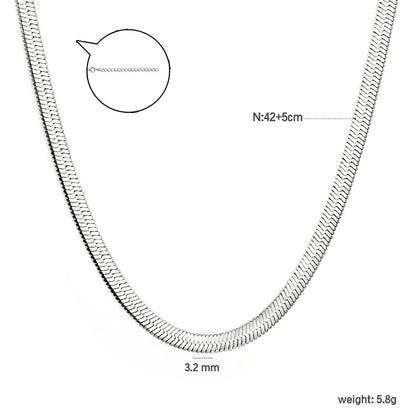 ✨ 42+5cm PVD 18k gold Stainless Steel Chain Necklace Wholesale (MOQ 12+) | Durable Jewelry Chains 🌍 | Box/Cable/Rope/Franco Links