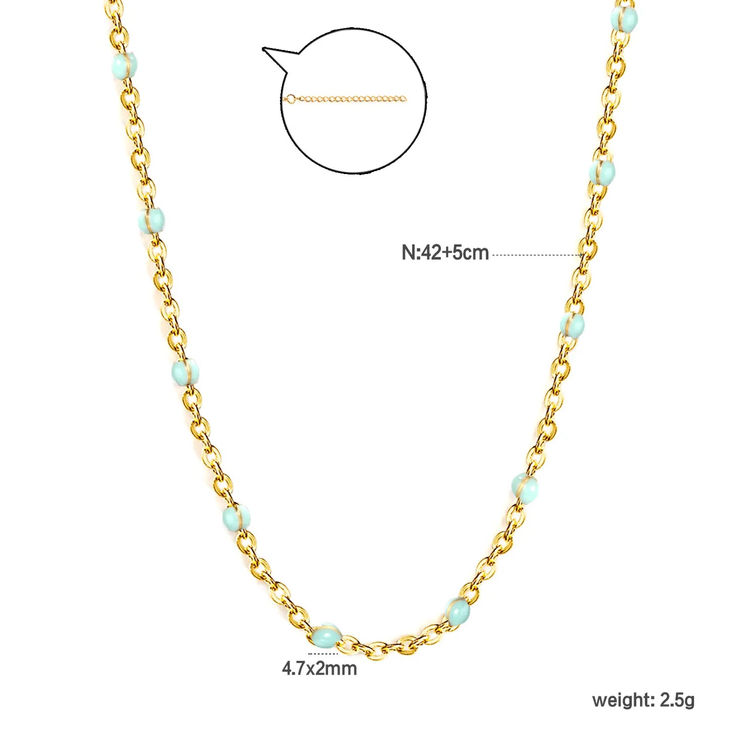 ✨ 42+5cm PVD 18k gold Stainless Steel Chain Necklace Wholesale (MOQ 12+) | Durable Jewelry Chains 🌍 | Box/Cable/Rope/Franco Links