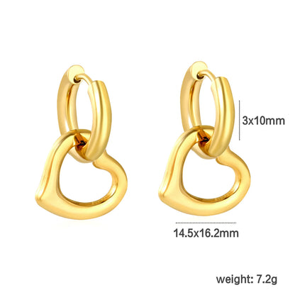 ✨ 18k gold plated Stainless Steel Hypoallergenic Drop Earrings – Bulk Wholesale (10+ Pairs) 🌍 EU/US Supplier Trendy & Durable