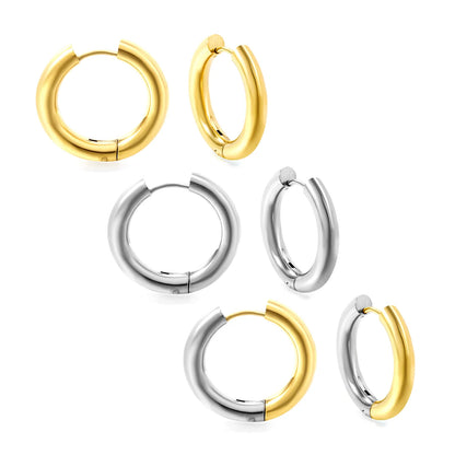 Stainless Steel Hypoallergenic Earrings – Bulk Wholesale (12+ Pairs) 🌍 EU/US Supplier Trendy & Durable