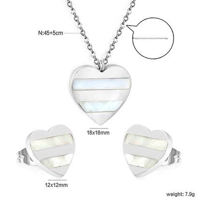 ✨💕 18K Gold plated Jewelry Set Wholesale (MOQ 12+) | Stainless Steel Necklace & Earrings 🌍 | Hypoallergenic Luxury Gift Set