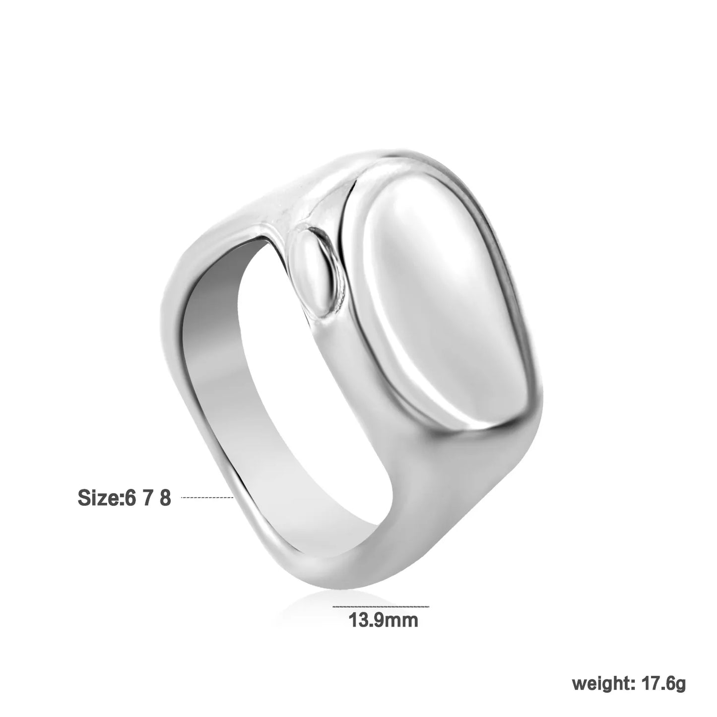18k gold Adjust Size Stainless Steel Rings Wholesale (MOQ 12+) | Hypoallergenic  Fashion Rings 🌍  | Tarnish-Free