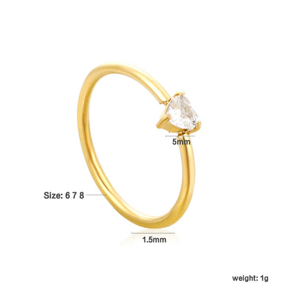 Wholesale 18k gold plated Ocean Series Stainless Steel Rings (MOQ 12+) | Hypoallergenic  Fashion Rings 🌍  | Tarnish-Free