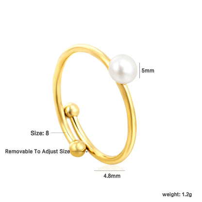 Removable To Adjust Size Stainless Steel Rings Wholesale (MOQ 12+) | Hypoallergenic  Fashion Rings 🌍  | Tarnish-Free