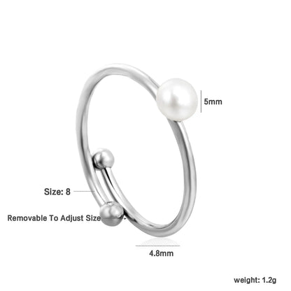 Removable To Adjust Size Stainless Steel Rings Wholesale (MOQ 12+) | Hypoallergenic  Fashion Rings 🌍  | Tarnish-Free