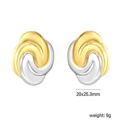 ✨  18K Gold PVD Stud Oversized  Earrings Wholesale (MOQ 10+ Pairs) | Stainless Steel Hypoallergenic 🌍 | Large 8-12mm Luxury Ear Studs