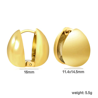 ✨Wholesale Teardrop & Heart Ear Clips | 11.4mm/16mm Gold Non-Piercing