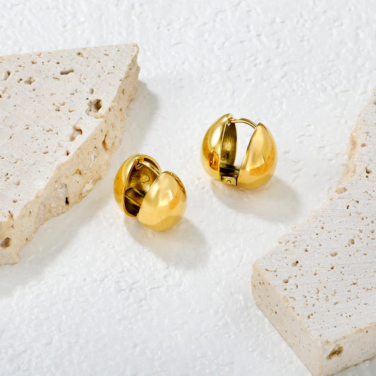 ✨Wholesale Teardrop & Heart Ear Clips | 11.4mm/16mm Gold Non-Piercing