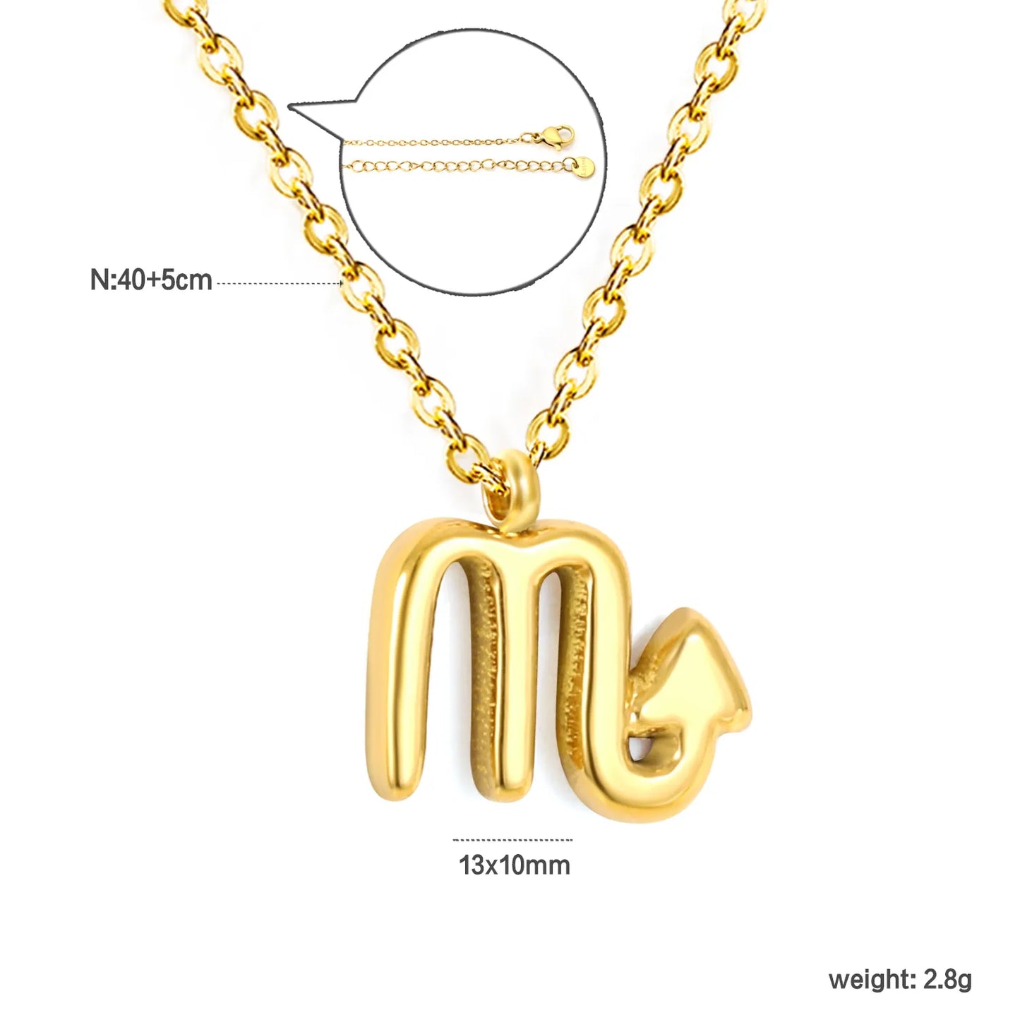 ✨ Constellation series Necklace Wholesale (MOQ 12+) | 18K Gold PVD Stainless Steel 🌍| Constellation Pendant Necklace with Birthstone