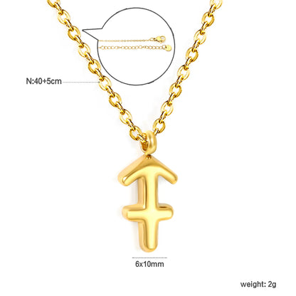 ✨ Constellation series Necklace Wholesale (MOQ 12+) | 18K Gold PVD Stainless Steel 🌍| Constellation Pendant Necklace with Birthstone