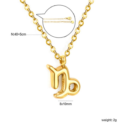 ✨ Constellation series Necklace Wholesale (MOQ 12+) | 18K Gold PVD Stainless Steel 🌍| Constellation Pendant Necklace with Birthstone