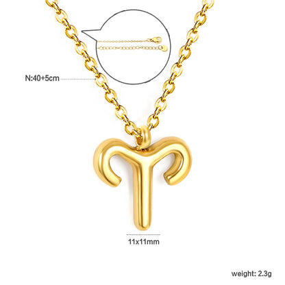 ✨ Constellation series Necklace Wholesale (MOQ 12+) | 18K Gold PVD Stainless Steel 🌍| Constellation Pendant Necklace with Birthstone