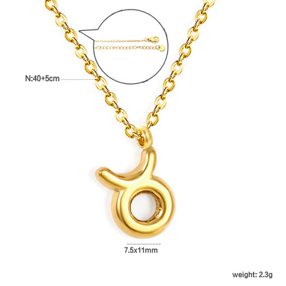 ✨ Constellation series Necklace Wholesale (MOQ 12+) | 18K Gold PVD Stainless Steel 🌍| Constellation Pendant Necklace with Birthstone