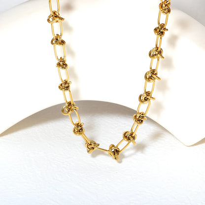 ✨ Wholesale Gold Stainless Steel Curb Chain | 40+5cm Adjustable Length | 6mm Width | 25.2g Substantial Weight | Bulk Jewelry Supplies