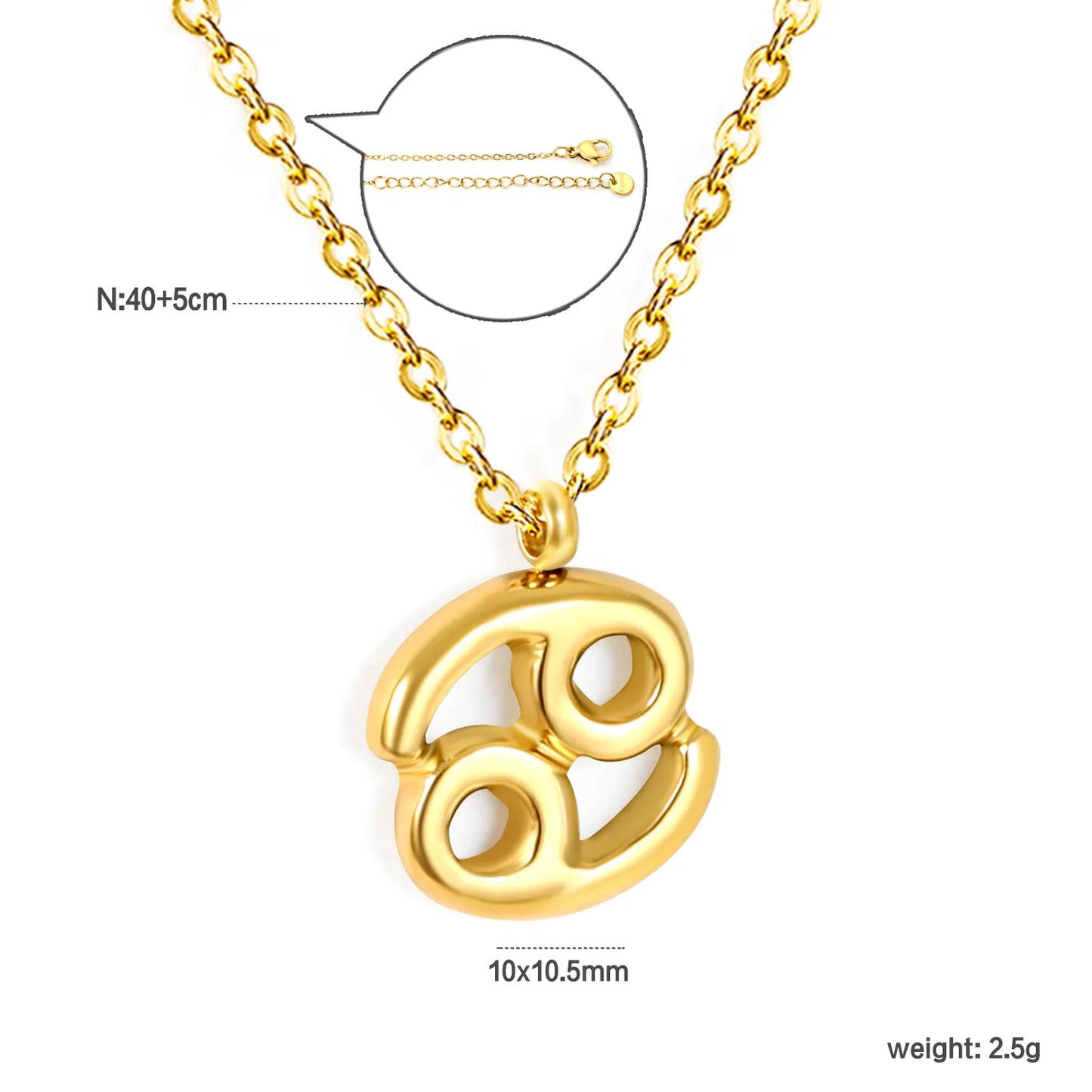 ✨ Constellation series Necklace Wholesale (MOQ 12+) | 18K Gold PVD Stainless Steel 🌍| Constellation Pendant Necklace with Birthstone
