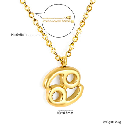 ✨ Constellation series Necklace Wholesale (MOQ 12+) | 18K Gold PVD Stainless Steel 🌍| Constellation Pendant Necklace with Birthstone
