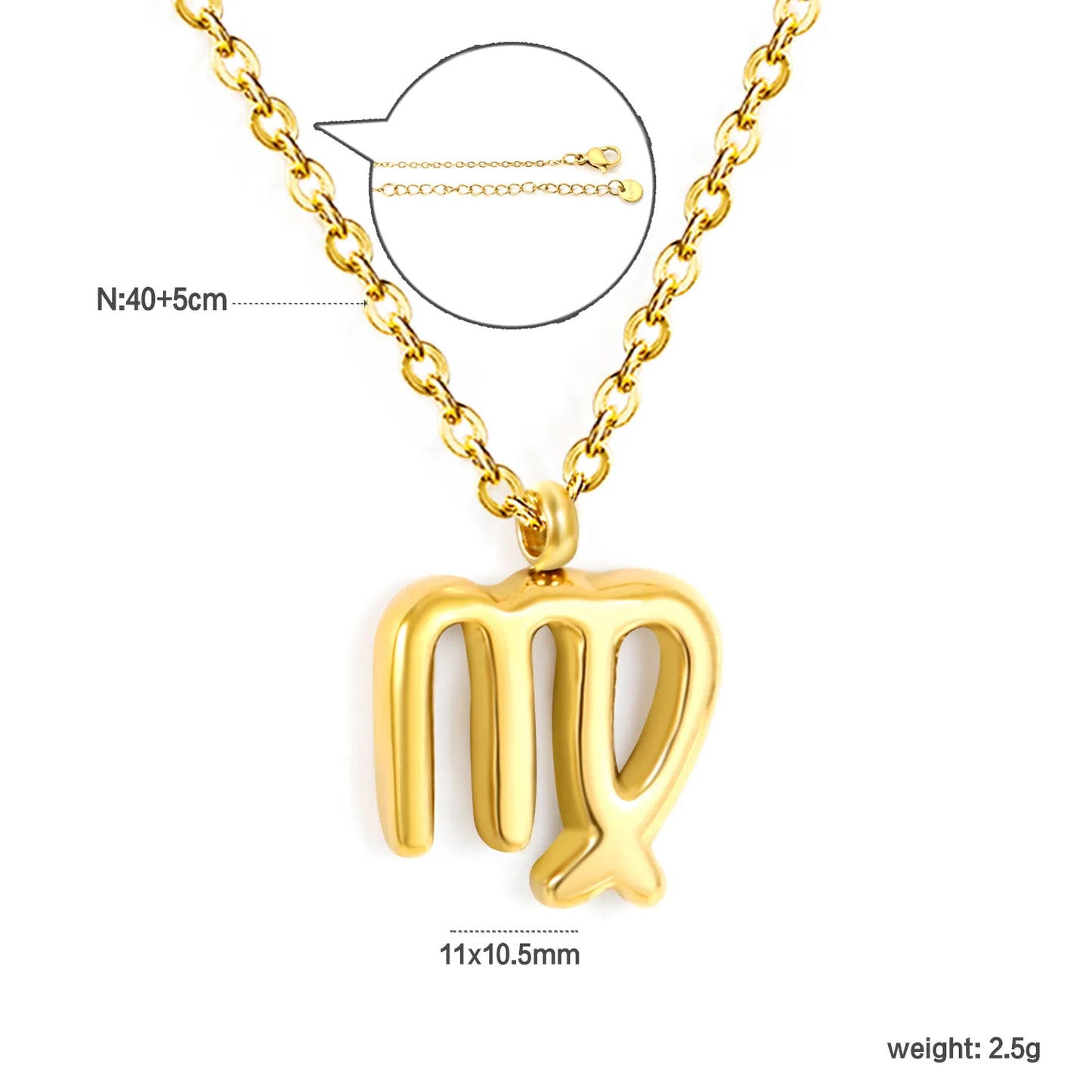 ✨ Constellation series Necklace Wholesale (MOQ 12+) | 18K Gold PVD Stainless Steel 🌍| Constellation Pendant Necklace with Birthstone