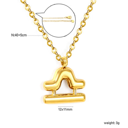 ✨ Constellation series Necklace Wholesale (MOQ 12+) | 18K Gold PVD Stainless Steel 🌍| Constellation Pendant Necklace with Birthstone