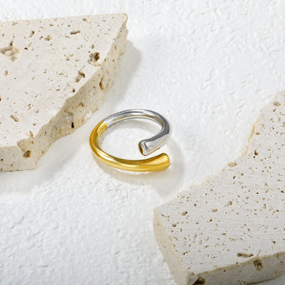 ➰ Wholesale 10mm&11mm Open Ring | Intergold Stainless Steel Stackable Band