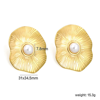 18k PVD gold Stainless Steel Hypoallergenic Stud Earrings – Bulk Wholesale (12+ Pairs) 🌍 EU/US Supplier Trendy & Durable