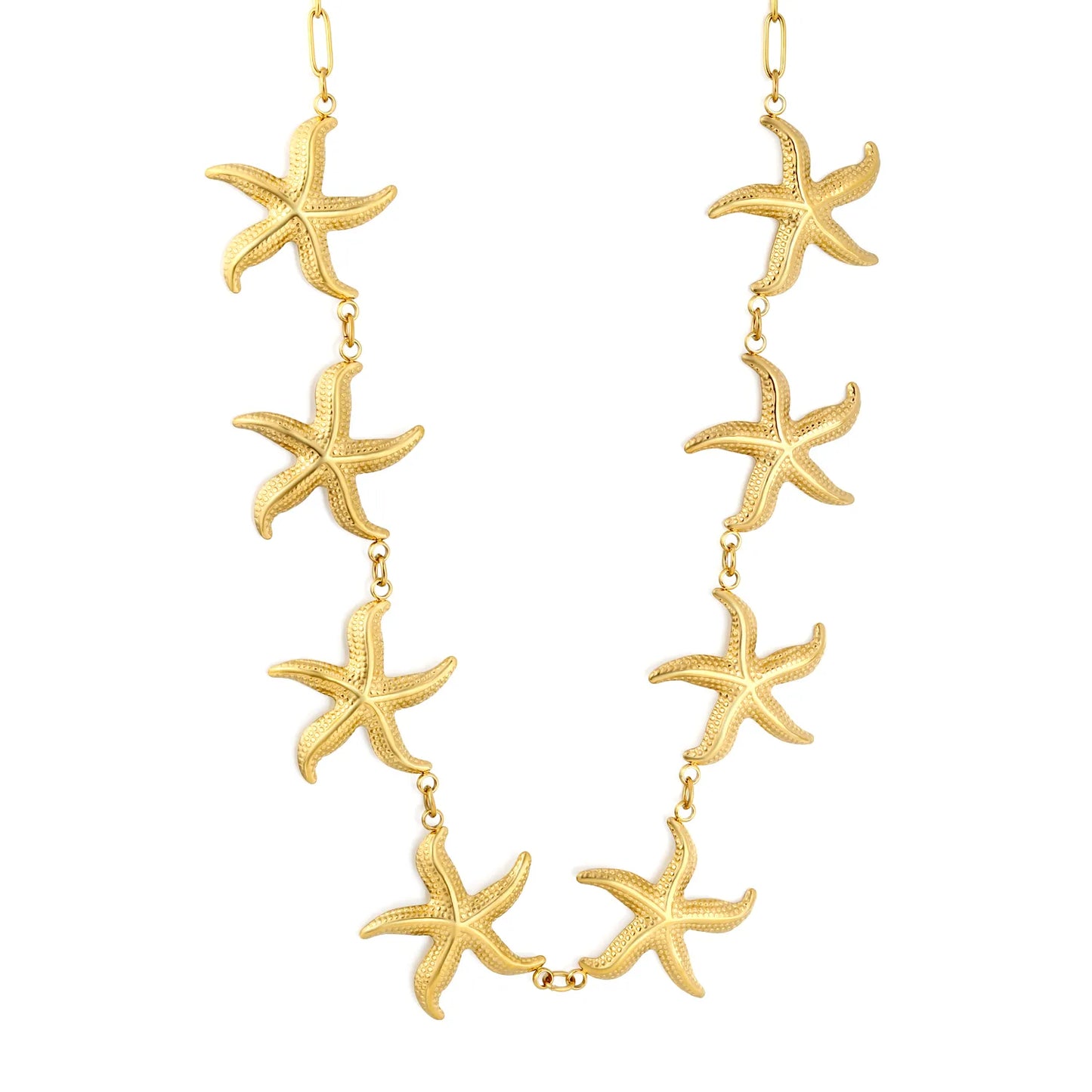 Vintage Starfish Waist Chain | 18K Gold Plated Stainless Steel Beach Body Chain Wholesale