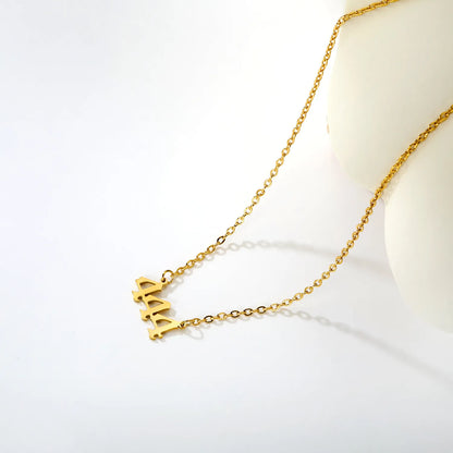 3-Layer Spike Pendant Necklace | Wholesale Bulk Order | MOQ 12 | N:40cm+50+5cm Adjustable Jewelry