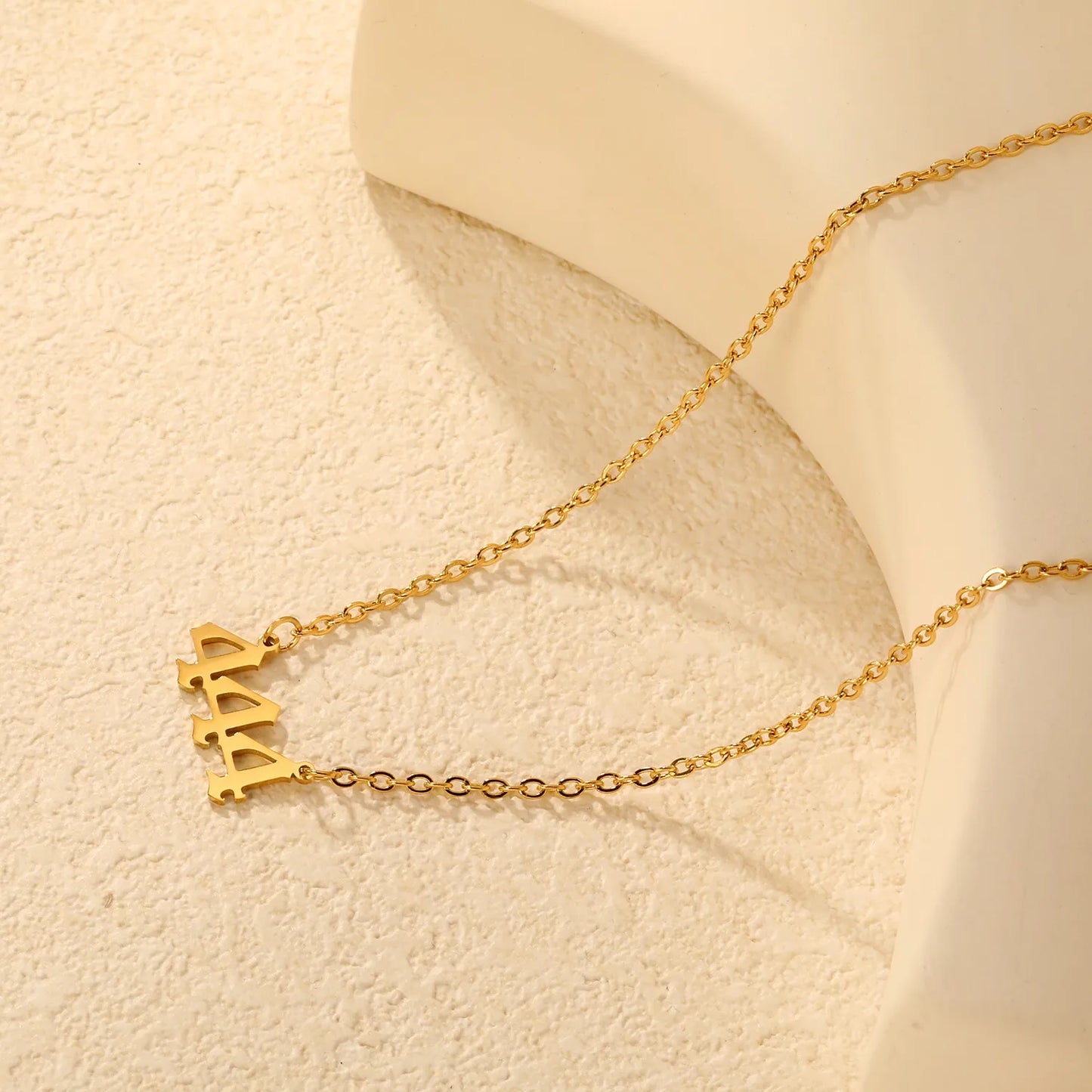 3-Layer Spike Pendant Necklace | Wholesale Bulk Order | MOQ 12 | N:40cm+50+5cm Adjustable Jewelry
