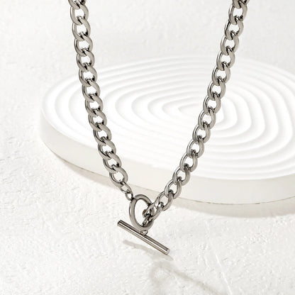 Stainless Steel 6mm Cuban Link Necklace | Wholesale Bulk Order | MOQ 12 | Statement Jewelry