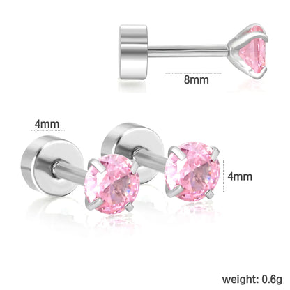 Wholesale 12-Piece 4mm/6mm Stud Earring Set | Hypoallergenic Stainless Steel | Pearl & Crystal Multi-Style Jewelry