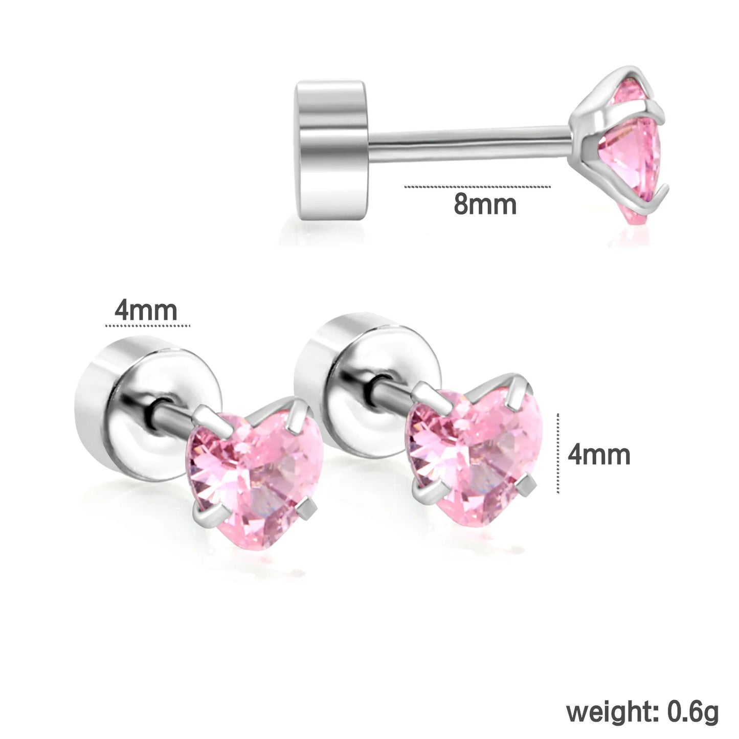 Wholesale 12-Piece 4mm/6mm Stud Earring Set | Hypoallergenic Stainless Steel | Pearl & Crystal Multi-Style Jewelry