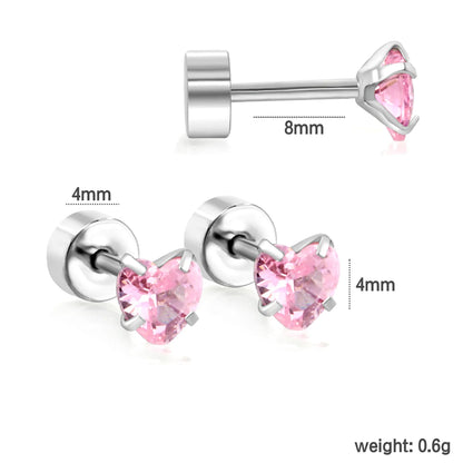 Wholesale 12-Piece 4mm/6mm Stud Earring Set | Hypoallergenic Stainless Steel | Pearl & Crystal Multi-Style Jewelry