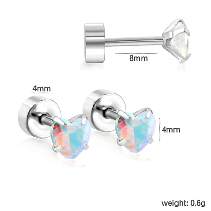 Wholesale 12-Piece 4mm/6mm Stud Earring Set | Hypoallergenic Stainless Steel | Pearl & Crystal Multi-Style Jewelry