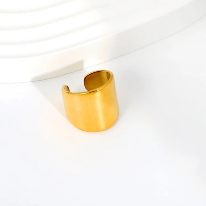 Assorted 6 Styles Gold Cuff Ear Cuff Set | No Piercing Required | 18K Gold Plated Stainless Steel Open Ear Cuffs | Wholesale Bulk Order MOQ 12