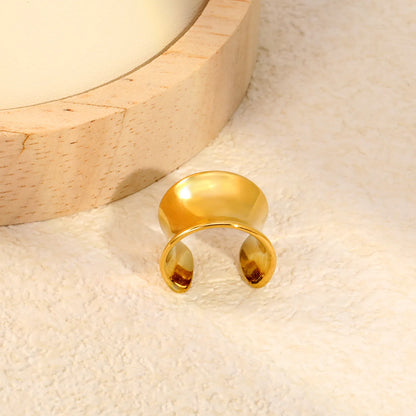 Assorted 6 Styles Gold Cuff Ear Cuff Set | No Piercing Required | 18K Gold Plated Stainless Steel Open Ear Cuffs | Wholesale Bulk Order MOQ 12