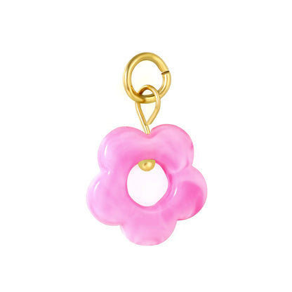 Wholesale Versatile Colorful Flower Resin Charms | Jewelry Making Accessories | Bulk Order Available