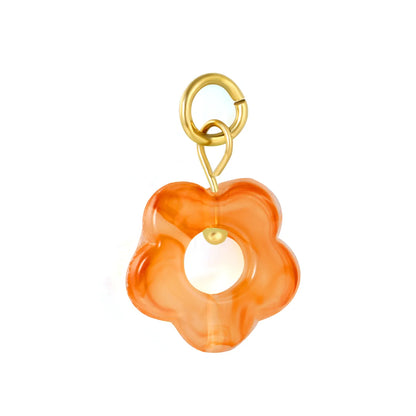 Wholesale Versatile Colorful Flower Resin Charms | Jewelry Making Accessories | Bulk Order Available