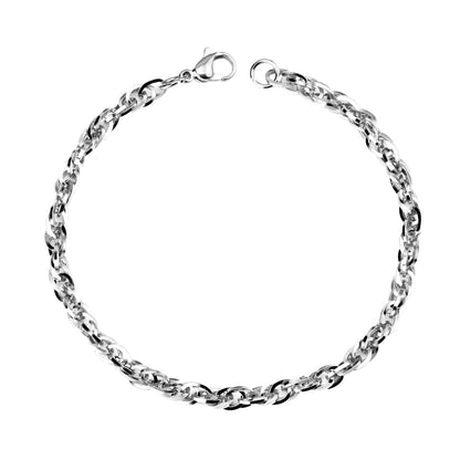 Fashion Stainless Steel Soft Chain Bracelet for Women