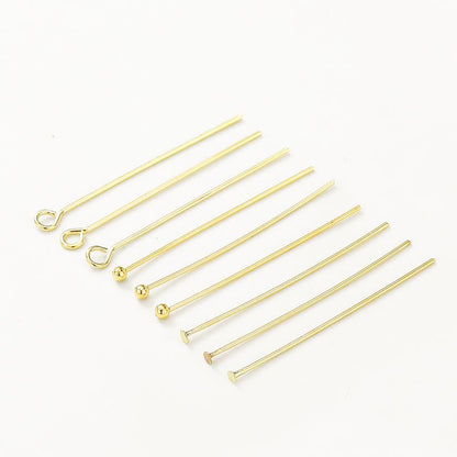 ASON 100pcs/lot T Needle 9Word Needle Round Head NeedleDIY Handmade Earring Ear Jewelry Pendant Pendant Material Kit Accessories