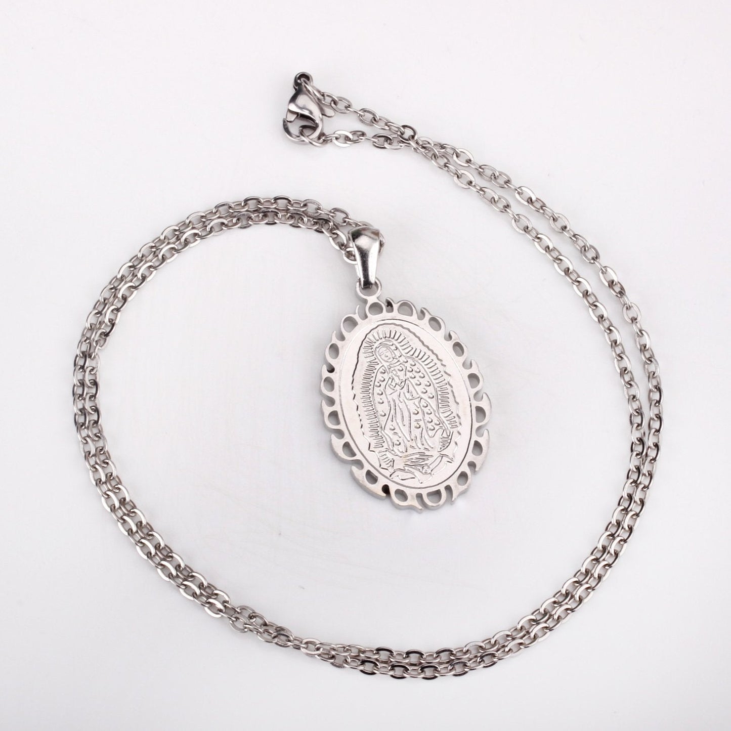 New Fashion Pendant With Necklaces For Men Jewelry Gift 316L Stainless Steel Religion necklaces