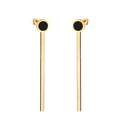 Korean Round Shell Stainless Steel Drop&Dangle Earring 2020 Earings Set For Women Fashion Jewelry Aretes Brincos