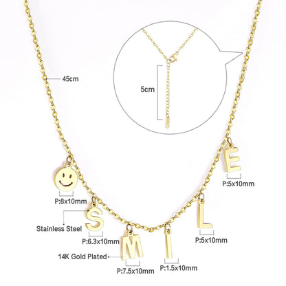 Star Zircon Gold color Pendants Necklaces Set For Girl Stainless Steel Collars Choker Necklace Women 2020 In bulk