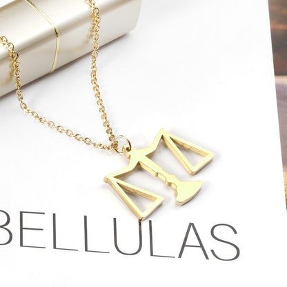 Gold color Babygirl Choker Necklace 316L Stainless Steel Chain Pendant Necklaces Set For Women Fashion Jewelry