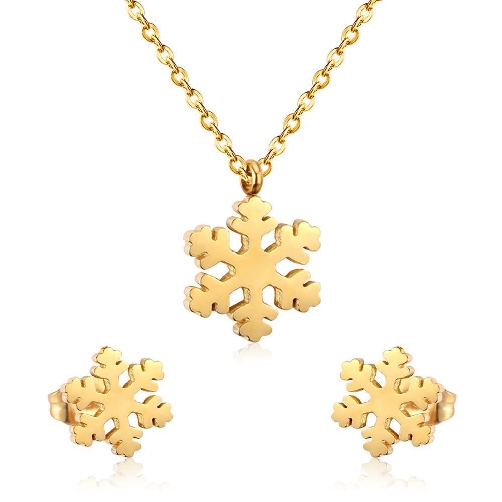 Luxury Wedding Jewelry Set Necklace Earings Sets For Women Engagement Gift